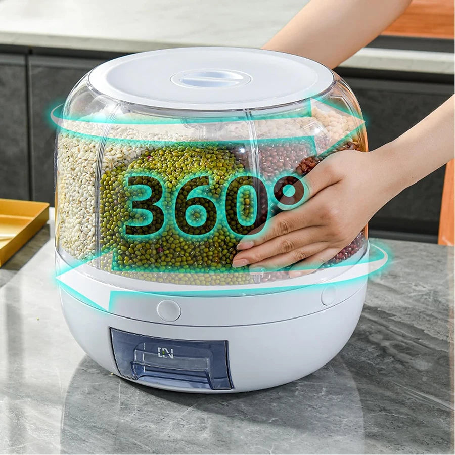 360° Rotating Food Dispenser
