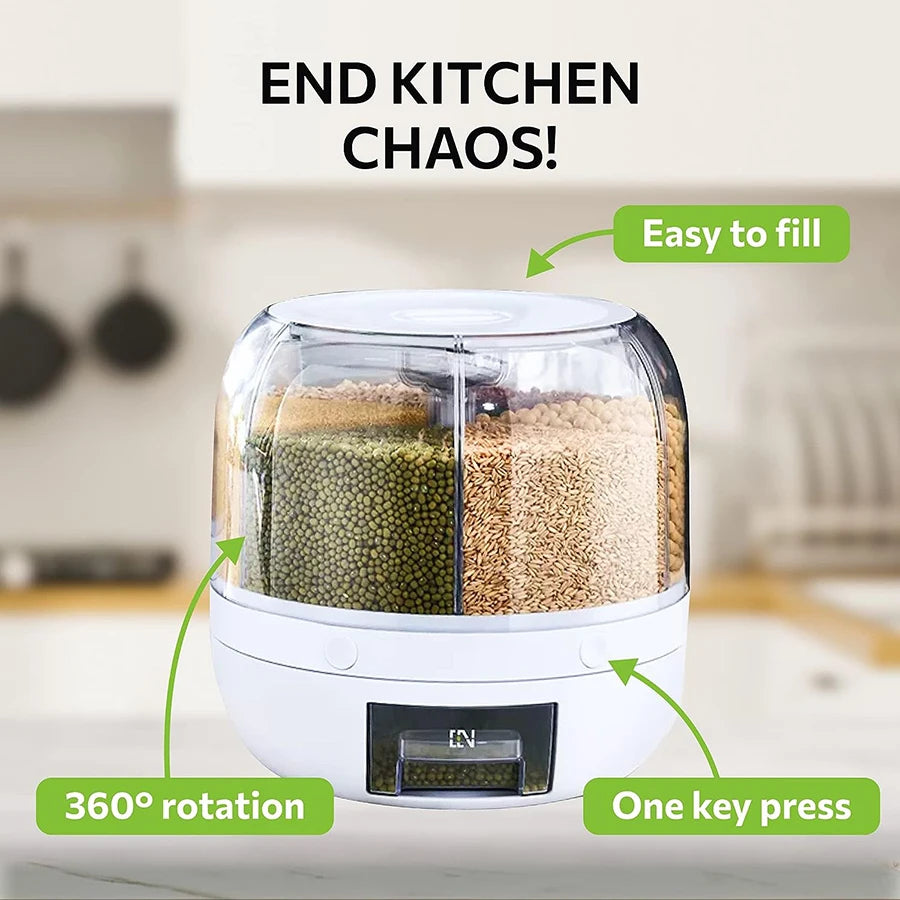 360° Rotating Food Dispenser