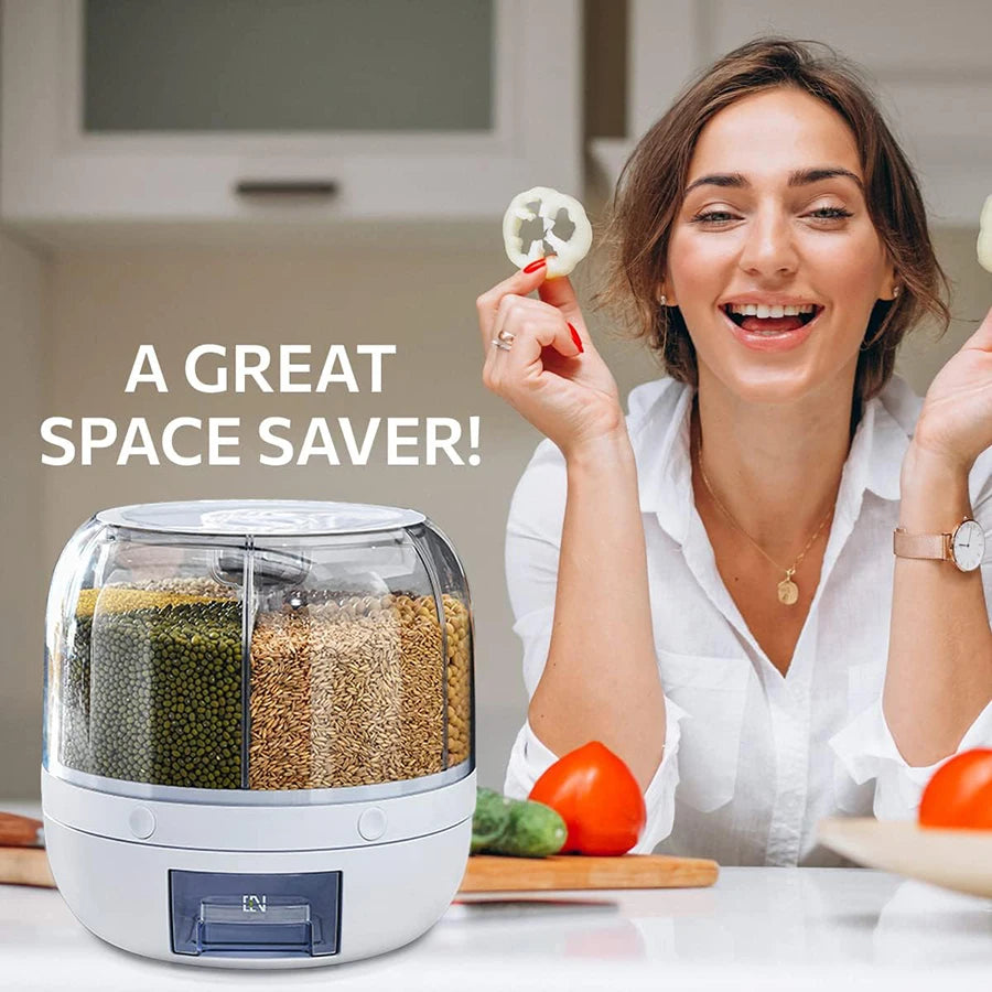 360° Rotating Food Dispenser